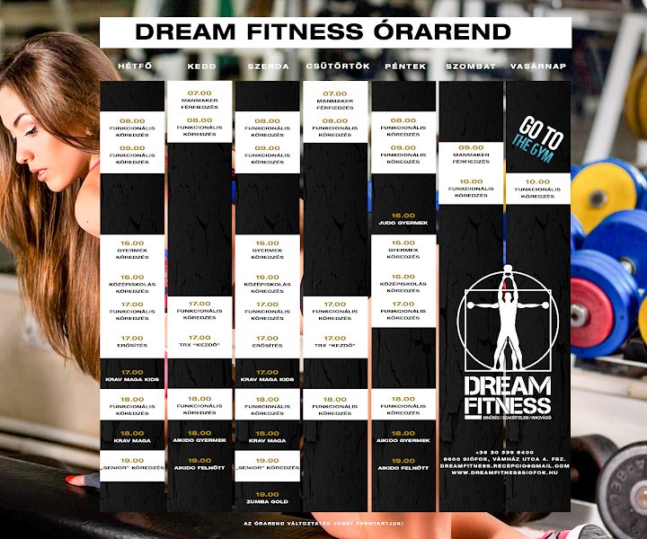 DREAM Fitness - Minőség, Szakértelem, Innováció – Fitness
